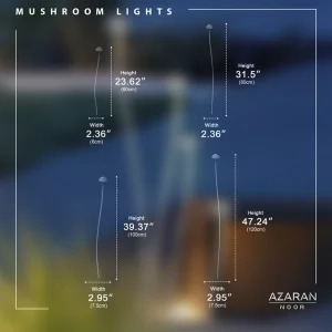 چراغ حیاطی قارچی
